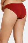 Zivame Anti-Microbial Low Rise Full Coverage Bikini Panty (Pack of 3) - Multicolor — thumbnail 3